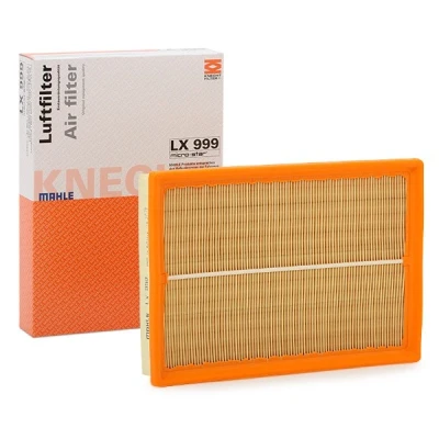 Abbildung von MAHLE ORIGINAL LX 999 Luftfilter 42,0 206 290,0 Filtereinsatz OPEL: Tigra Twintop, Combo C Tour, Meriva A