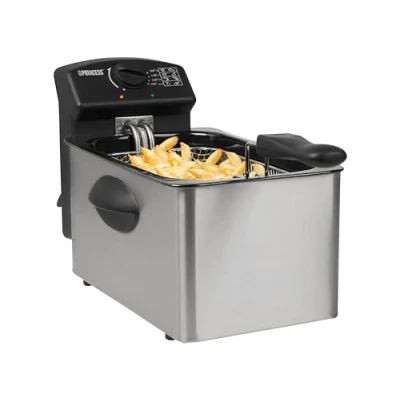 Abbildung von PRINCESS Fritteuse &quot;182642&quot;, 2000 W, Fassungsvermögen 4 l, Liter Fassungsvermögen, 800 g Inhalt, Thermostat, Kaltzone
