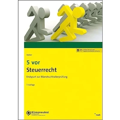 Abbildung von 5 vor Steuerrecht: Endspurt zur Bilanzbuchhalterprüfung (NWB Bilanzbuchhalter)