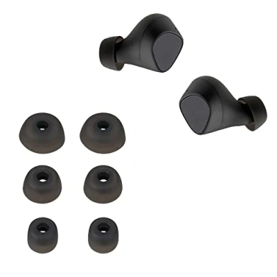 Abbildung von kwmobile 6x Polster für Jabra Elite 3 Ohrpolster (3 Größen Silikon Ohrstöpsel In Ear Kopfhörer)