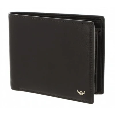 Abbildung von Golden Head Geldbörse Billfold Coin Wallet, aus echtem Rindsleder mit RFID Blocker Schutz