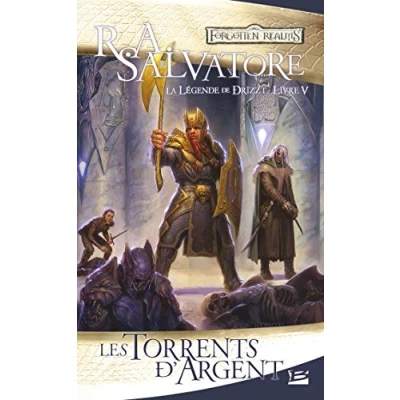 Abbildung von Les Royaumes oubliés La Légende de Drizzt, tome 5 : torrents d&#039;argent
