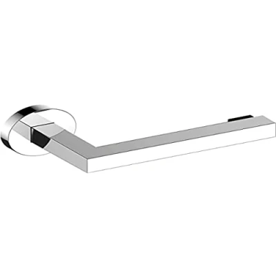 Abbildung von Keuco Toilettenpapierhalter Edition 90, aus Metall, Hochglanz verchromt, WC Rollenhalter mit Rollenbremse