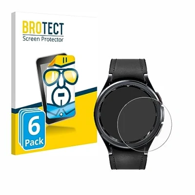 Abbildung von BROTECT (6 Stück Schutzfolie für Samsung Galaxy Watch 6 Classic (47 mm) Displayschutz Folie Ultra Klar