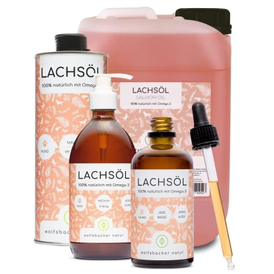 Abbildung von Wolfsbacher Natur Lachsöl 500 ml