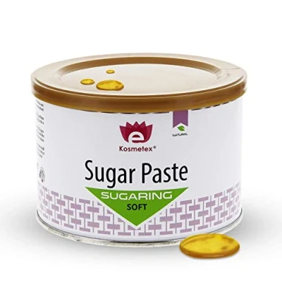 Abbildung von Zuckerpaste Kosmetex, Sugaring Paste Sugar für Haarentfernung, 550g Soft