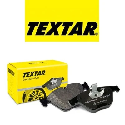 Abbildung von TEXTAR 2434901 Bremsbelagsatz nicht für Verschleißwarnanzeiger vorbereitet mit Bremssattelschrauben Zubehör FIAT: Grande Punto Schrägheck