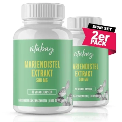 Abbildung von Vitabay Mariendistel Extrakt 500 mg 180 St