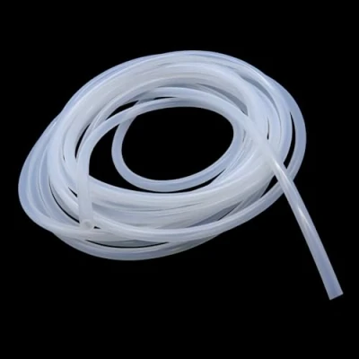 Abbildung von iMeistek Silikonschlauch 12mm ID x 15mm OD 6 Meter, Flexibler Lebensmitteltaugliche Schlauch Wasser Luft Rohr Transparent