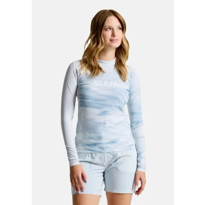Abbildung von Slam FOIL Bikinitop, Damen, Größe: XL, Cliff grey
