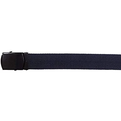 Abbildung von MFH Stoffgürtel Gürtel, 30 mm, blau, mit Metallschloß (Packung)