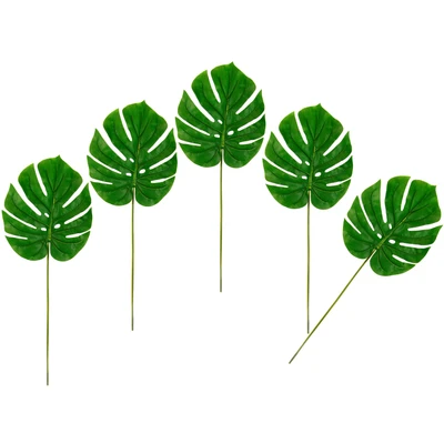 Abbildung von I.GE.A. Kunstpflanze &quot;Splitphiloblatt&quot;, Monstera, Kunstzweig, 5er Set