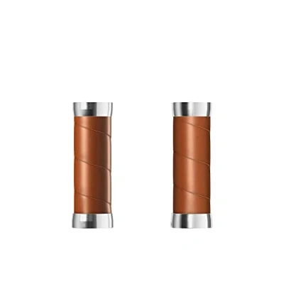 Abbildung von Brooks England Art: Uni Slender Ledergriffe (100 + 100 mm) Honey New22 Griff, Bronze, Standard