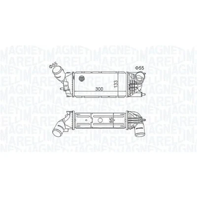 Abbildung von MAGNETI MARELLI 351319205120 Ladeluftkühler