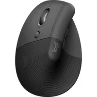 Abbildung von Mouse Logitech Wireless Lift for Business Vertikale Maus Ergonomisch geformt, Für Rechtshänder, Graphit