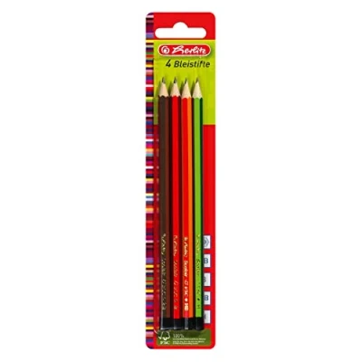 Abbildung von herlitz Bleistift Bleistifte Holz HB B 2B Mine