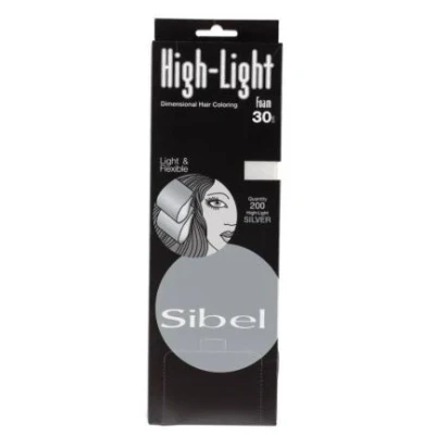 Abbildung von Sibel High Light Foam Silber, 30 X 9,5 Cm
