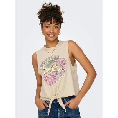 Abbildung von ONLY Rundhalsshirt &quot;ONLLUCY LIFE S/L KNOT EAGLE TOP BOX JRS&quot;