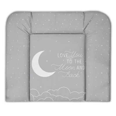 Abbildung von Wickelauflage Wickelunterlage abwaschbar und wasserdicht 85x72 cm Wickelmatte zum Auflegen auf Wickeltisch Wickelaufsatz Wickelkommode oder Waschmaschine changing mat 85 x 72 Galaxie