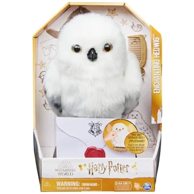Abbildung von Spin Master 39760 Harry Potter Interaktive Plüsch Eule Hedwig