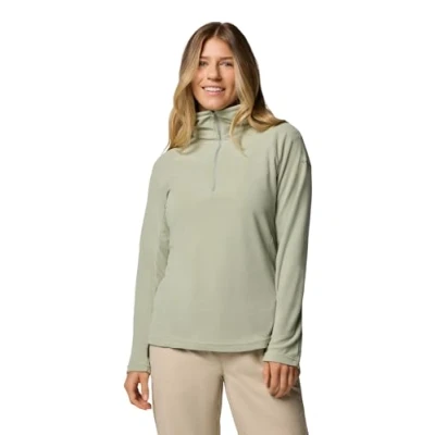 Abbildung von Columbia GLACIAL IV 1/2 ZIP Fleecepullover, Damen, Größe: Large, Safari