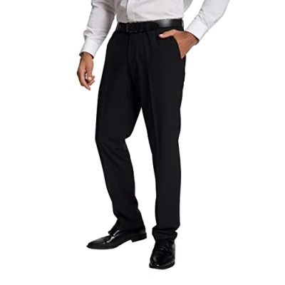 Abbildung von JP 1880 Herren große Größen Menswear L 8XL Hose, Business, FLEXNAMIC, Baukasten Zeus, teilelastischer Bund, bis Gr. 72/36 schwarz 60 813829130