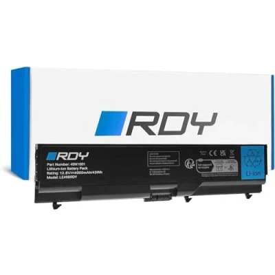 Abbildung von RDY Laptop Akku 45N1001 45N1011 45N1007 0A36303 45N1000 42T4757 Notebook Batterie für Lenovo ThinkPad T430 T430i T530i T530 L430 L530 W530 (Kapazität: 4000 mAh 10.8V)