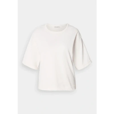 Abbildung von Marc O&#039;Polo Short Sleeve Tshirt basic, Damen, Größe: Small, White cotton