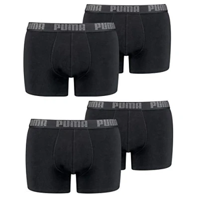 Abbildung von PUMA 12 er Pack Boxer Boxershorts Men Herren Unterhose Pant Unterwäsche, Farbe:786 Red/Black, Bekleidungsgröße:XL