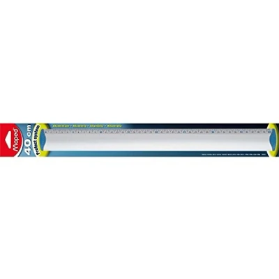 Abbildung von Maped M120040 Lineal Protect System, 40 cm aus Aluminium, alu