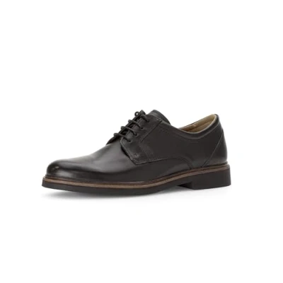 Abbildung von Pius Gabor Schnürschuh, Blockabsatz, Businessschuh, Halbschuh mit Ziernähten, G Weite