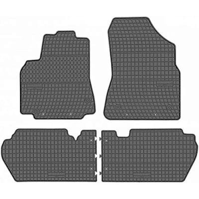Abbildung von Prismat Gummimatten Gummi Fußmatten Satz für Citroen Berlingo 2 (2008 2018) / Peugeot Partner Passgenau
