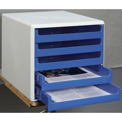 Abbildung von M&amp;M Schubladenbox 30050911 DIN A4 28,5 x 35,7 26,0 cm
