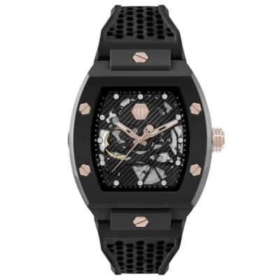 Abbildung von PHILIPP PLEIN Quarzuhr THE SKELETON ECOCERAMIC, (1 tlg), Quarz Analoguhr