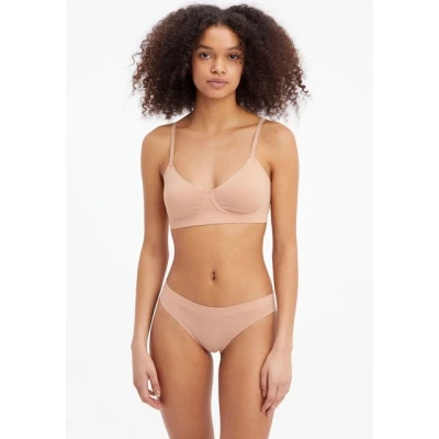 Abbildung von Calvin Klein 3P Fusion Flex Thong Beige Polyamid Small Damen