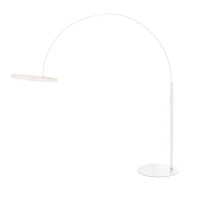 Abbildung von SLV LED Stehlampe One Bow FL, weiß, Stahl, Höhe 232 cm, CCT