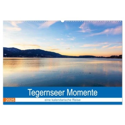 Abbildung von Tegernseer Momente (Wandkalender 2025 DIN A2 quer), CALVENDO Monatskalender