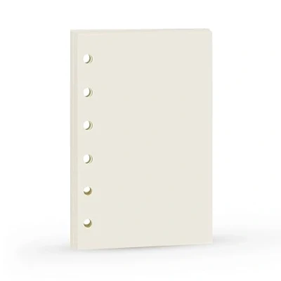 Abbildung von A7 Planner Inserts, Binder Refills for 6 Ring Spiral Notebook, Mini Blank Paper,6 Holes,for Portable planner, 45sheets/90 pages, 4.84 x 3.23&#039;&#039;, Harphia