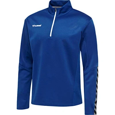 Abbildung von Hummel Hmlauthentic Sweatshirt für Kinder, Größe: 140, True blue