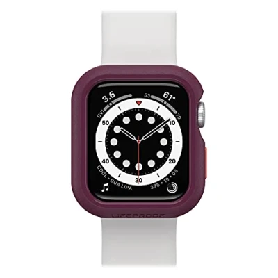 Abbildung von LifeProof Watch Bumper for Apple Series SE 2. gen/SE 1. gen/6/5/4 40mm, stoßfeste, sturzsichere, schlanke Schutzhülle für Watch, schützt den Display und die Kanten, Dunkelviolett