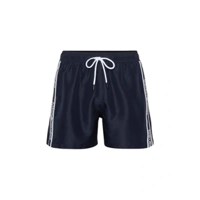 Abbildung von Emporio Armani Boxer Badeshorts, Herren, Größe: Large, Blu