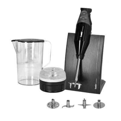Abbildung von Bamix Stabmixer Set SwissLine M200 200 W Schwarz