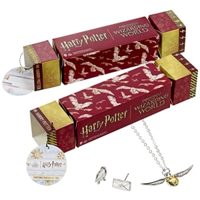 Abbildung von Harry Potter Geschenk Box Ohrringe und Kette Hedwig