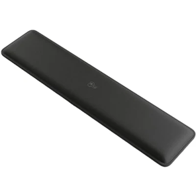Abbildung von Glorious Gaming Padded Keyboard Wrist Rest (Full Size, 17 mm stark) gesteppte Ränder, glatte Stoffoberfläche, rutschfeste Gummibasis, mittlere Festigkeit, 440 x 100 Black Stealth