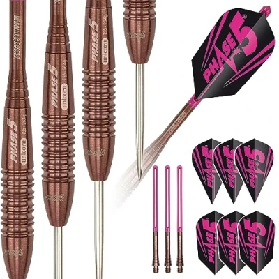 Abbildung von Unicorn Evolution Phase 5 Rosso Steel Dart, 95% Tungsten, 26g