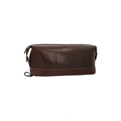 Abbildung von Gusti Leder Anika Kosmetiktasche, Größe: One Size, Dark brown