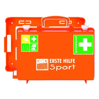 Abbildung von Söhngen Erste Hilfe Koffer SN CD Schulsport orange