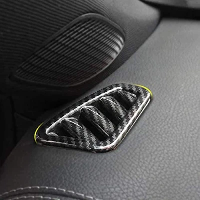 Abbildung von HIGH FLYING für A Klasse W177 V177, CLA C118 X118 2019 2023 Kohlefaserfarbe Interieur Dekor ABS Kunststoff (A/C Gitter)