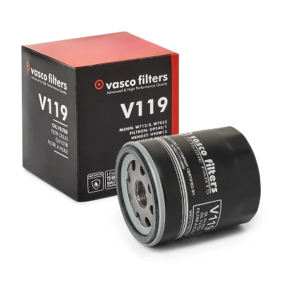 Abbildung von DAVID VASCO V119 Ölfilter M20X1.5 Anschraubfilter PEUGEOT: 206 Schrägheck, Boxer Kastenwagen, 307 CITROËN: Jumper II Kastenwagen
