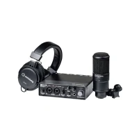 Abbildung von Steinberg UR22C Recording Pack USB 3.0 Audio Interface, ST M01 Kondensatormikrofon und H01 Monitorkopfhörer (inkl. Software Paket mit Cubase AI, Cubasis LE, WaveLab LE &amp; Plus)